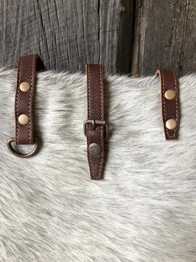 Cowhide Shoulder Bag Real Hair On Leather Handbag