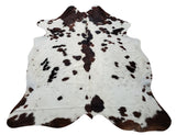 This large cowhide rug is more striking and vibrant in person, it is shipped fast all over the USA and very quickly and pets loves hanging out on it. 