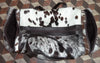 Cowhide Luggage Bag Hair On Hide Leather Travel Duffle