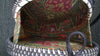 Women round rattan beach bag bali crossbody