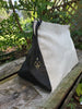 Cowhide Shoulder Bag White Hair On Leather Handbag