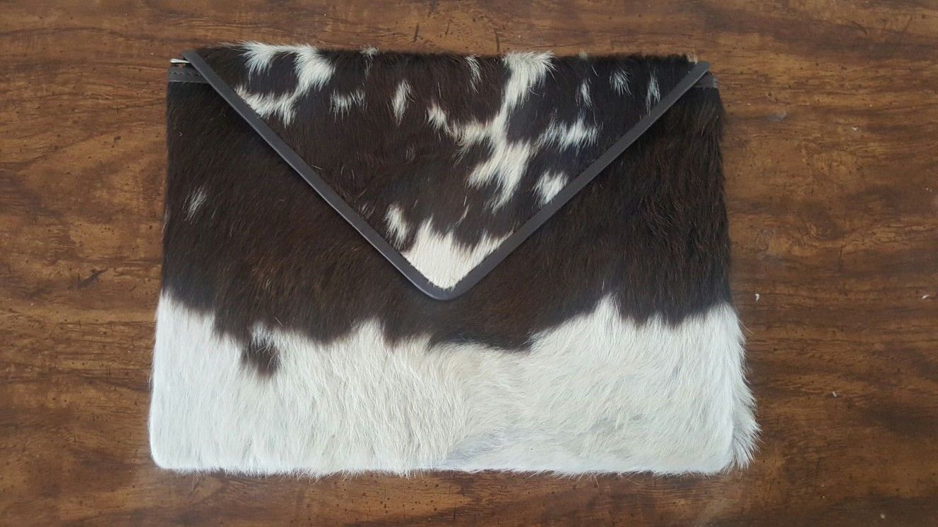 Cowhide Envelope Purse