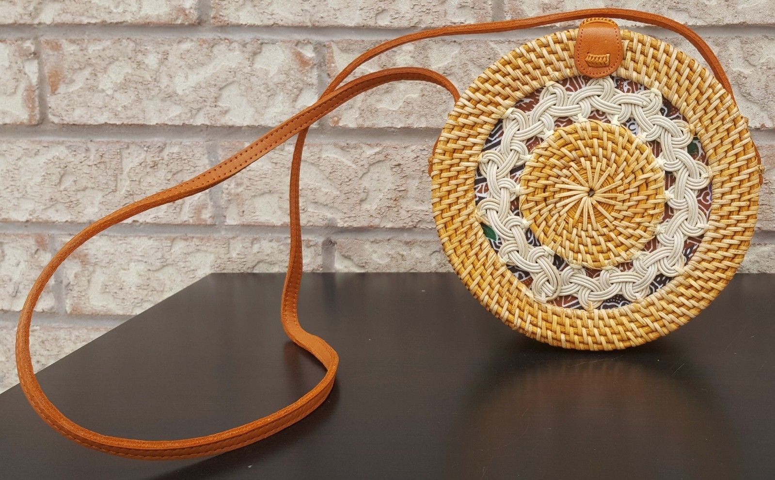 Circle Rattan Bag Paris