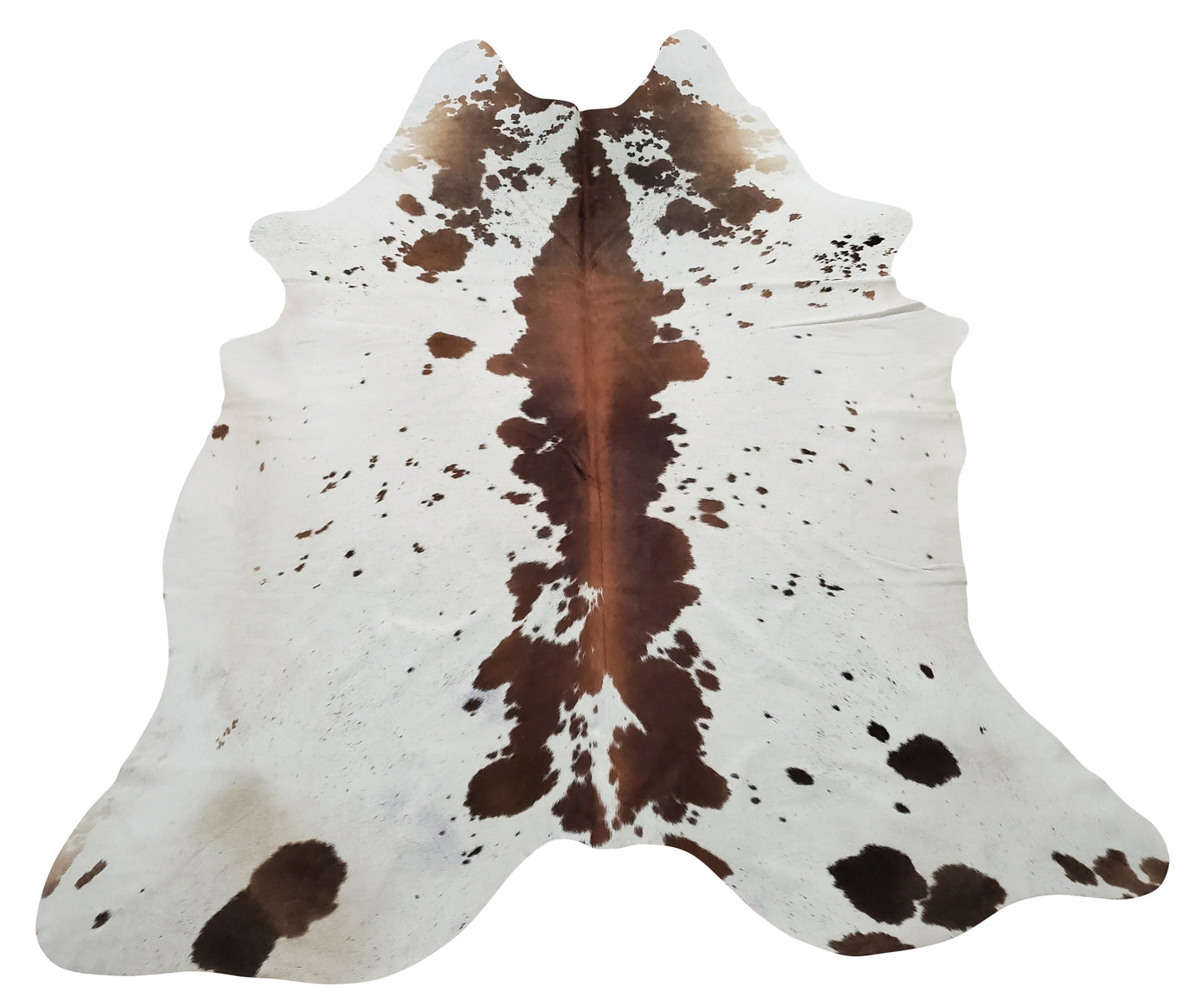 If you think you want one extra-large cowhide rug that’s the one to buy, you will enjoy looking at it every time, gives the room a special character
