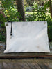 Cowhide Shoulder Bag White Hair On Leather Handbag
